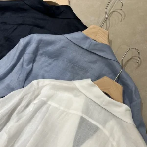 Loose-Fitting Short-Sleeved Collared Shirt With Knotted Design For A Slimming Effect, Women'S Top - AliExpress Shirts & Blouses