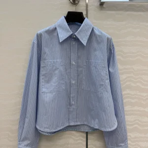 2026 Spring/Summer New Women's Shirt Top, Chain Weaving Academy Style Women's Long Sleeve Shirt, Pearl Buckle, High Quality - AliExpress Shirts & Blouses