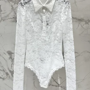 Sexy Lace Long Sleeve  Top for Women Slimming Stylish Pure Desire Style Commute Style Polyester Fiber  Neck - AliExpress Shirts & Blouses