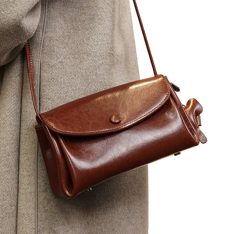 Fashionable Leather Shoulder Bag for Women New Style Trendy Women's Bag Luxury Feelings Casual Crossbody Bag Female Satchel - AliExpress Women's Handbags