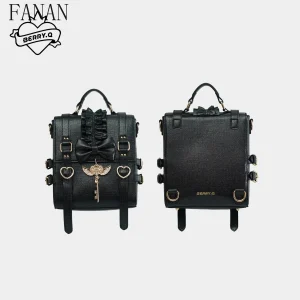 Original Women's Handbags Double Shoulder Crossbody Bags for Women Pearlescent Girl Sweet Lolita Style Small School Bag - AliExpress Women's Handbags