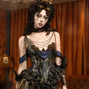 Blood Supply Women Original Sexy Off Shoulder Blusa Classic European Golden Palace Ruffels Tassels Tuxedo Shirts Blouses Mujer - AliExpress Shirts & Blouses