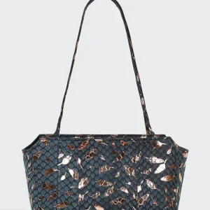 Designer Lady Fashion Versatile Zipper Snakeskin Genuine Leather Single Shoulder Underarm Bags Office Women Elegant Tote Handbag - AliExpress Women's Handbags