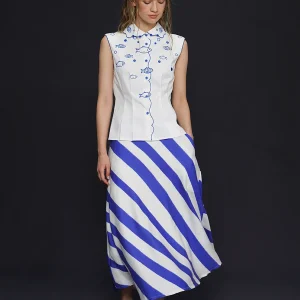 Spring Summer Original Design Women Exquisite Fish Slim Sleeveless White Shirt/Blouses - AliExpress Shirts & Blouses