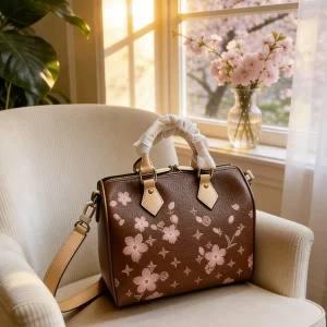 Women's Shoulder Bag 2026 Spring New Sweet Floral Pattern High Quality Canvas Handbag (Size: 25-18cm) BA3 - AliExpress Women's Handbags