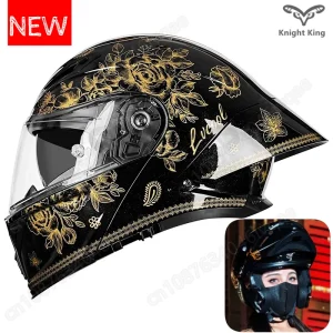 Double lens peeling helmet Motorcycle helmet Men women anti-fog full helmet Head gray half locomotive universal in all seasons - AliExpress Motorcycle Equipments