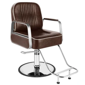 Brown Styling Chair for Hairdressing Barber Shop Furniture with High Quality Hair Salon Barber Chairs for Women - AliExpress Hair Care & Styling