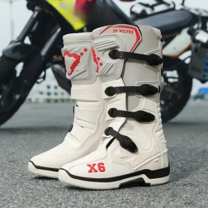Moto Motorbike Equipment Racing Long Motorcycle Boots Men Motorcycle Boot Men Women Riding Mid-Calf Ankle Protective Shoes - AliExpress Motorcycle Equipments