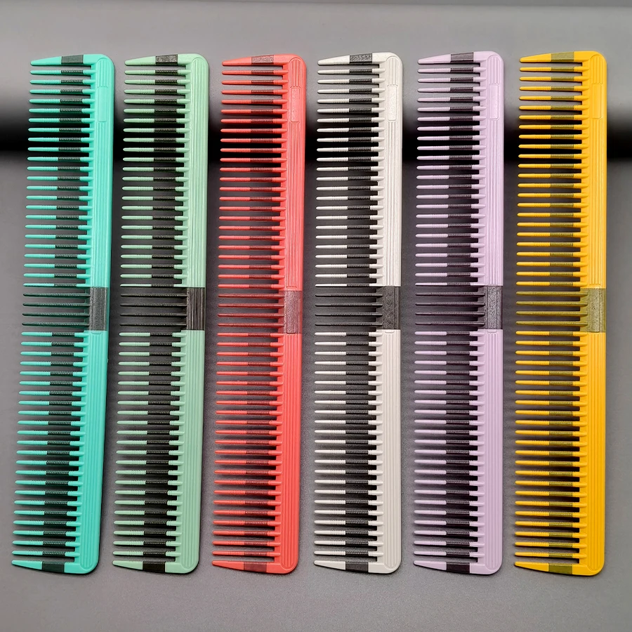 1Pcs Barber Comb with Spiral Pattern, Multi-Colored Style, Men's Hair Comb, Women's Hair Comb, Comb Teeth with Spiral Pattern, More Suitable for Fixing Hair and Trimming, Professional Salon Use - AliExpress Hair Care & Styling
