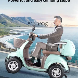 TQH elderly leisure electric four-wheel scooter disabled moped women's four-wheeler - AliExpress Motorcycle & ATV