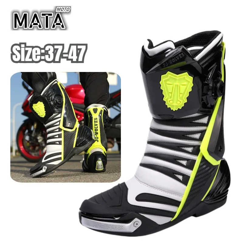 Women Men Racing Boots Motorcycle Boots Botas CE Certification Track Riding Boots Racing Zapato AntiCollision Off-Road for Rally - AliExpress Motorcycle Equipments