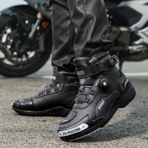 Men Women Motorcycle Boots Outdoor Riding Anti-slip Winters Sneakers Motocross Boots Knight Shoes Bicycle Mountain Racing Road - AliExpress Motorcycle Equipments