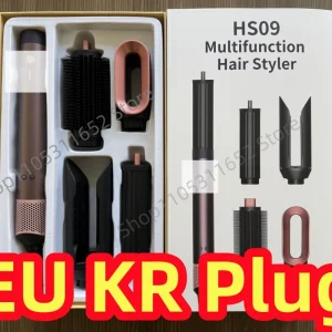EU KR Hair Styler 220V Negative Ion Hair Dryer Set Multi Hair Styler Professional Blow Dryer Brush for Curling Gift for Women - AliExpress Hair Care & Styling