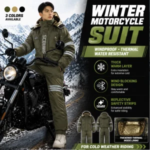 Winter Motorcycle Riding Suit Windproof Thermal Warm Jacket Pants Set Reflective Outdoor Protective Gear For Men Women - AliExpress Motorcycle Equipments