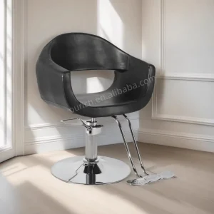 Black Classic Barber Chair Women's Styling Chair 360-degree Swivel Chair for Beauty Salon - AliExpress Hair Care & Styling