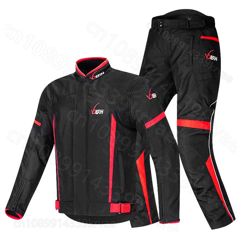 Voerh Winter Motorcycle Riding Suit Men's and Women's Rally Suit Impact Mitigation Locomotive jacket Racing Suit Four Seasons - AliExpress Motorcycle Equipments