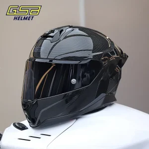 GSB S-365ProCarbon Fiber Full Face Motorcycle Helmet Racing Helmet Unisex for Men Women All Season Motorbike Riding Helmet - AliExpress Motorcycle Equipments