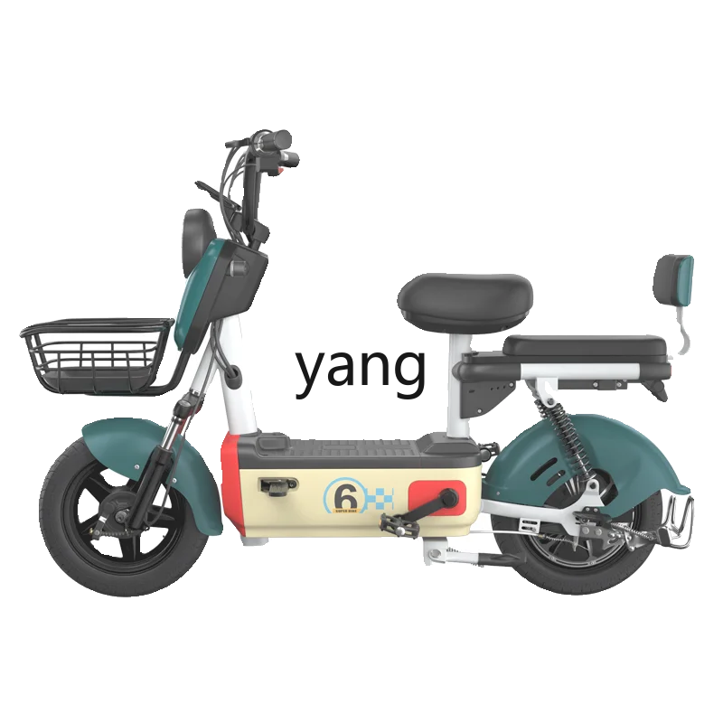 YJQ new national standard electric bicycle two-wheeled women's small scooter mini battery car - AliExpress Motorcycle & ATV