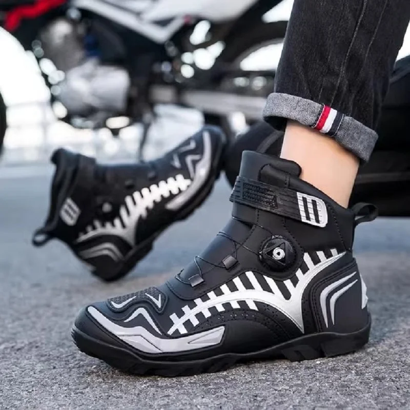 Unisex Motorcycle Riding Boots Breathable Chopper Cruiser Touring Motocross Shoes Men's Women's Cycling Motorbike Boots - AliExpress Motorcycle Equipments