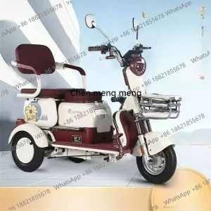 New electric tricycle family scooter women's small pick-up children the elderly recreational battery car - AliExpress Motorcycle & ATV