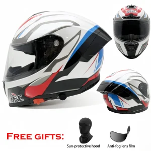 MRC Full Face Motorcycle Helmet Dual Visor Modular Flip up Full Face Helmet for Adult Men and Women DOT ECE Approved - AliExpress Motorcycle Equipments