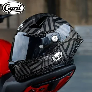 CYRIL Ultra Light Carbon Fiber Full Face Helmet All Season Motorbike Helmet for Men Women Racing Use - AliExpress Motorcycle Equipments