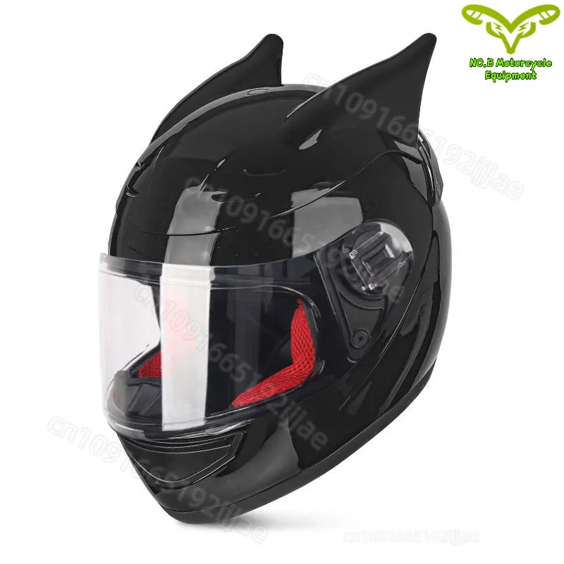 Dragon Horn Helmet for Men Women Universal Electric Motorcycle Headgear Personalized Stylish Riding Protective Gear 오토바이핼멧 - AliExpress Motorcycle Equipments