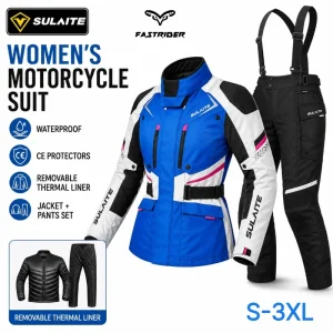 Women Motorcycle Riding Suit Winter Waterproof Protective Gear Jacket Pants Removable Thermal Liner Touring Motorbike Clothing - AliExpress Motorcycle Equipments