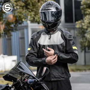 Motorcycle Leather Jacket Men Women Cycling Clothing Spring and Autumn Motorcycle Racing Clothing Four-season Jacket - AliExpress Motorcycle Equipments