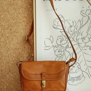 Vintage outdoor travel luxury genuine leather women's messenger bag designer handmade first leather cowhide female shoulder bag - AliExpress Women's Handbags