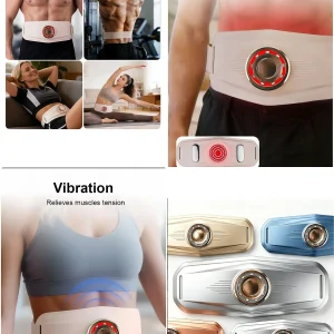 Ab Toning Mask Bar with EMS Pulse Heating LED Fat Burning Gastrointestinal Peristalsis Back Pain Relief Women Men Unisex - AliExpress Hair Care & Styling