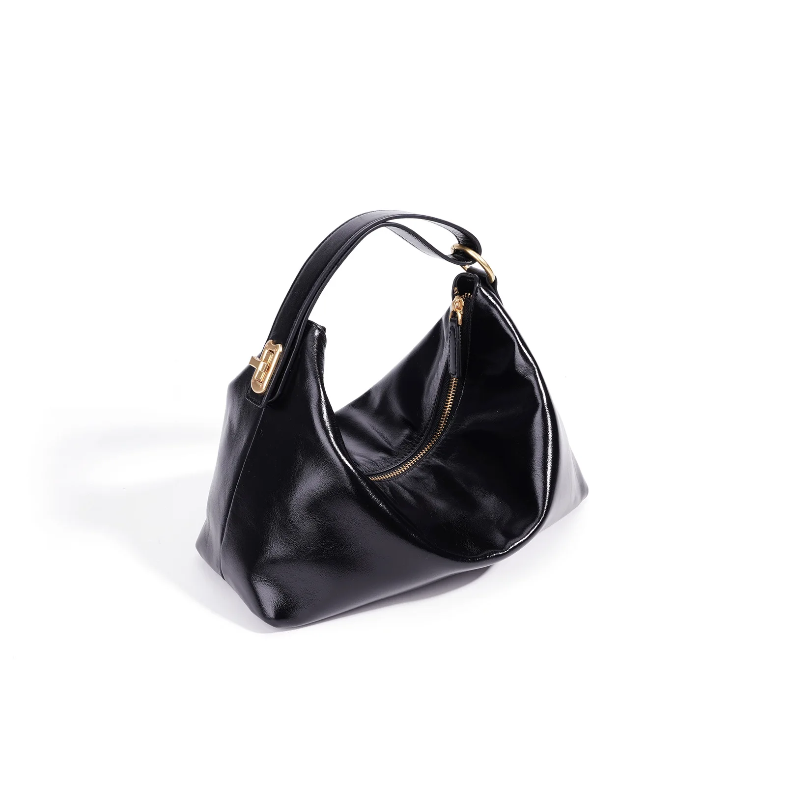 Top Grain Cowhide Underarm Bag Women 2026 New Designer Style Hobo Bag Soft Leather Handbag Office Daily Casual Shoulder Bag - AliExpress Women's Handbags