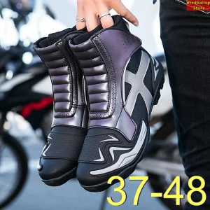 Motorcycle riding boots for all seasons off-road boots for men women breathable and windproof motorcycle riding shoes - AliExpress Motorcycle Equipments