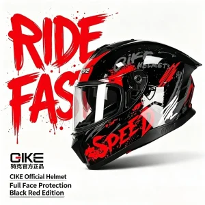 QIKE Full Face Motorcycle Helmet DOT Certified Racing Scratch Mask Men's and Women's Safety Protective Equipment Phantom Red - AliExpress Motorcycle Equipments