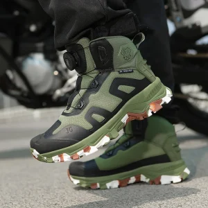 Motorcycle Shoes Men Motorbike Moto Shoes for Men Women Motorcycle Riding Boots Waterproof Cowhide Leather Breathable Anti-Slip Wear-Resistant Touring - AliExpress Motorcycle Equipments