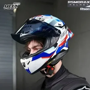 MOTORAX R50 Motorcycle Helmet Big Tail Wing Men Women Helmet Full-face Safety Track Sports Helmet Cascos Para Moto - AliExpress Motorcycle Equipments