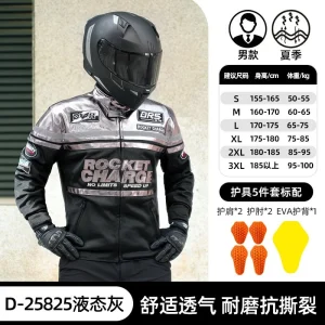 Duhan Shansu Summer Mesh Motorcycle Jacket Breathable Vintage Cruise Anti‑Fall Riding Gear for Men Women - AliExpress Motorcycle Equipments