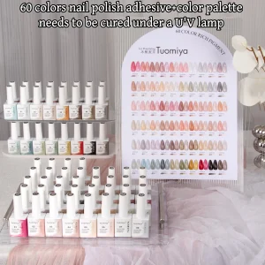 60 Colors Gel Nail Polish Set, Nail Art & Nail Polish Set, Professional Nail Art Kit for Women & Girls, Manicure Accessories - AliExpress Nail Art & Tools
