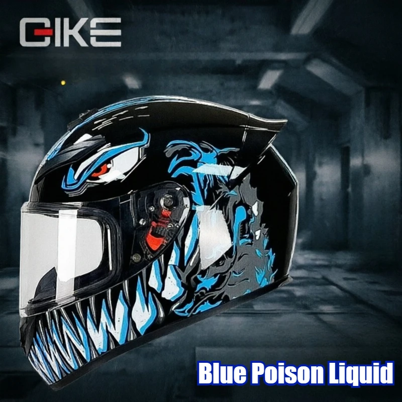 QIKE Four-season Universal for Men and Women, Stylish Vehicle Safety with Bluetooth, Full-face Motorcycle Riding Helmet - AliExpress Motorcycle Equipments