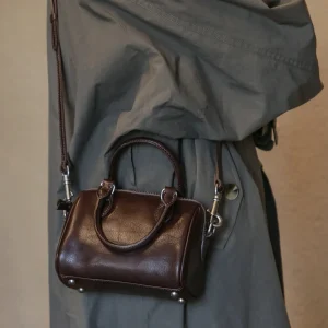 simple vintage high-quality first layer cowhide women's handbag casual party luxury genuine leather shoulder crossbody bag - AliExpress Women's Handbags