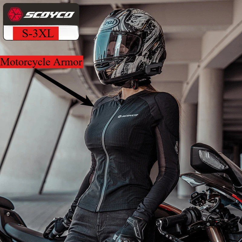 Motorcycle Riding Clothes Women's Armor Suit Summer Breathable Anti-drop Locomotive Suit CE Certification AM13W S-3XL - AliExpress Motorcycle Equipments