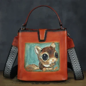 2026 New Retro Cowhide leather Women Handbags Female Small Shoulder Messenger Bag wipe color crossbody Portable Tote Bags - AliExpress Women's Handbags