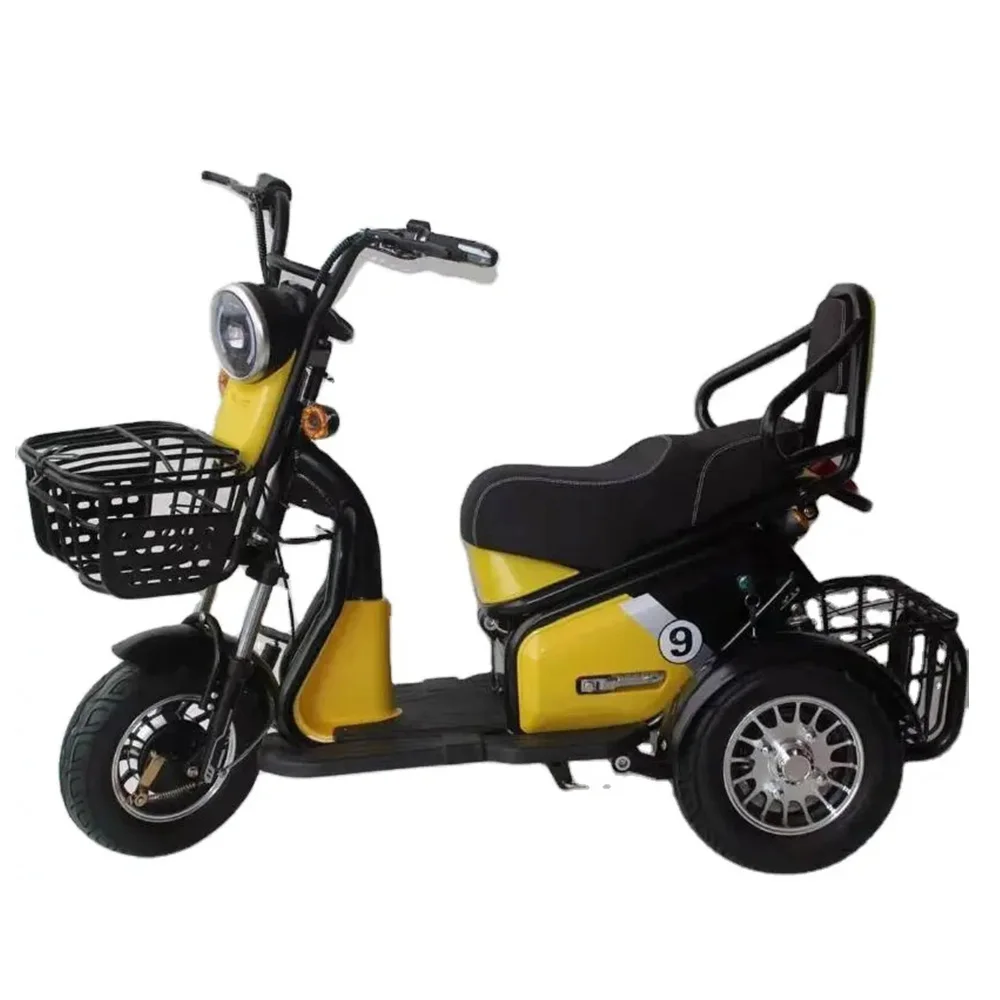 Electric Tricycle New E-scooter Three Seats Three-wheel Electric Bike for Men Women - AliExpress Motorcycle & ATV