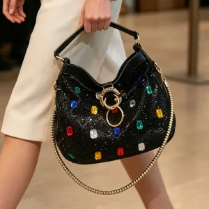 Luxury Genuine Leather Women's Handbags Large Capacity Diamonds Tote Bag Jewel Shoulder Crossbody Bucket Bags Fashion 2026 New - AliExpress Women's Handbags