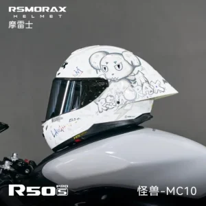 RSMORAX Outdoor Gear Motorbike Racing Helmet Men's and Women's Full Helmets Large Tail Wing Casco De Carreras De Motocicletas - AliExpress Motorcycle Equipments