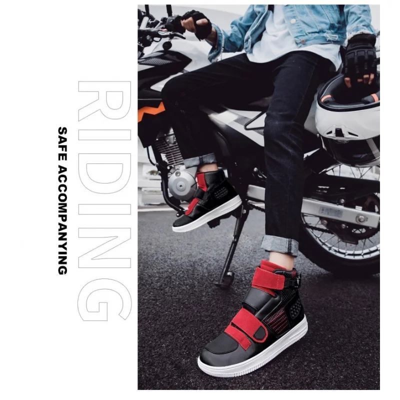 Waterproof Motorcycle Boots For Men Women Durable Anti-Fall Riding Shoes Breathable Off-Road Motocross Racing Gear Ankle Support - AliExpress Motorcycle Equipments