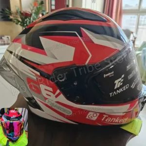 Hot Selling Big Tail Wing Motorcycle Full Face Helmet, Unisex Imitation Racing Style Safety Helmet for Men Women, Casco De Moto - AliExpress Motorcycle Equipments
