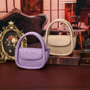 2025 New Ostrich Leather Soft Bag Genuine Leather Women's Handbag Fashion Lady Shoulder Crossbody  Bag 45 - AliExpress Women's Handbags