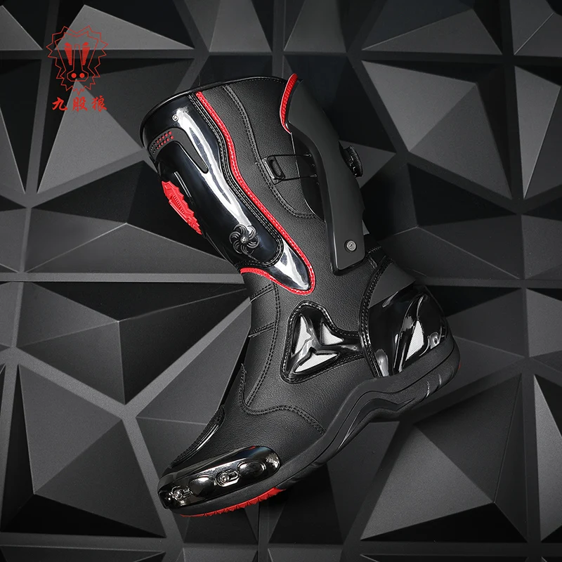 Moto Motorbike Equipment Racing Long Boot Motorcycle Boots Motorcycle Boots Men Women Riding Mid-Calf Ankle Protective Shoes - AliExpress Motorcycle Equipments