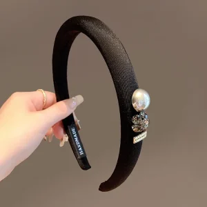 Soft Hair Hoop for Women High Crown Face Slimming Premium Lightweight Fabric Daily Commute Headband Elegant Non Slip - AliExpress Hair Care & Styling